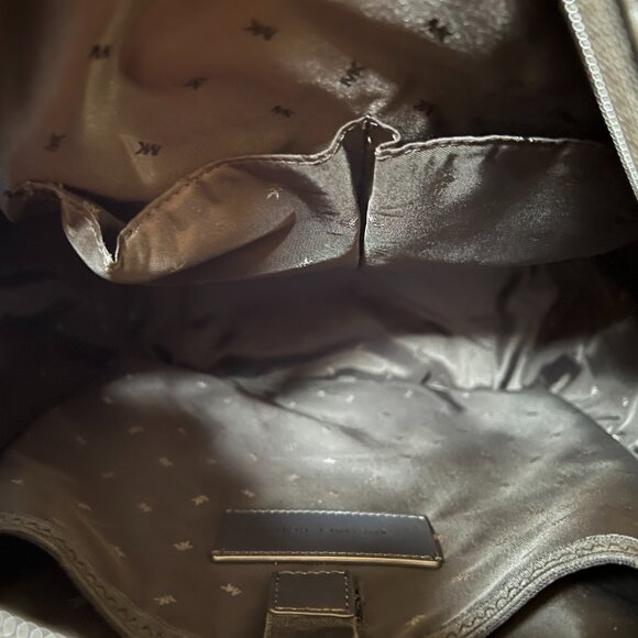 Michael Kors Greyson Large Backpack MK Admiral/Pale Blue - Picture 9 of 14